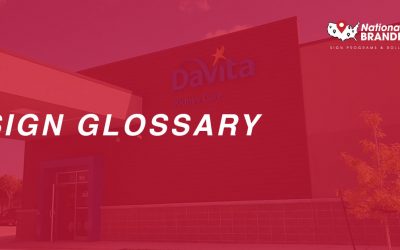 Essential Terms for Effective Signage and Branding: A Must-Know Glossary for Your Business