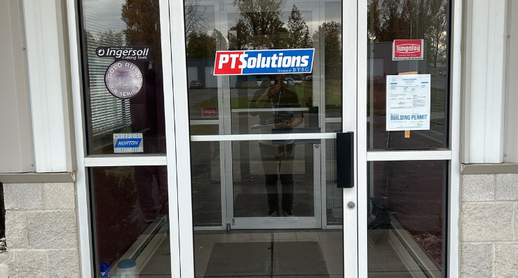 PTSolutions Door Vinyl sign