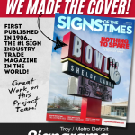 Signarama of Troy & Metro Detroit Featured on Cover of Signs of the Times Magazine!