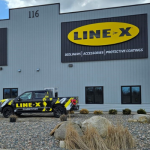 LINE-X signage partnership