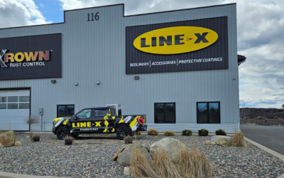 LINE-X signage partnership